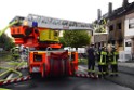 Feuer 2 Vollbrand Reihenhaus Roggendorf Berrischstr P208